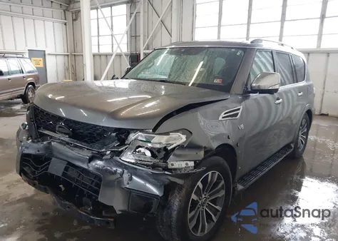 2020 Nissan Armada Sl 2Wd из США, поврежденный, VIN JN8AY2ND4L9107948